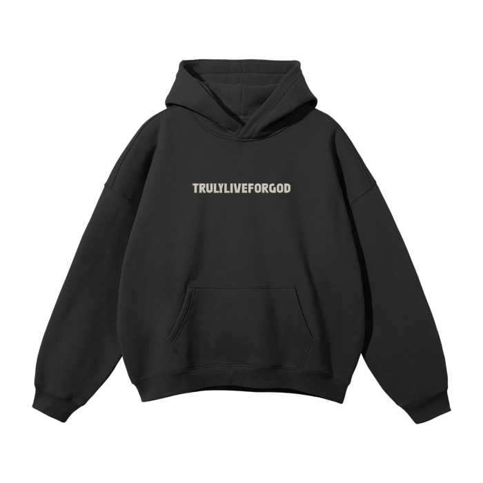 GOD NEVER FAILS - Cozy Fleece Hoodie