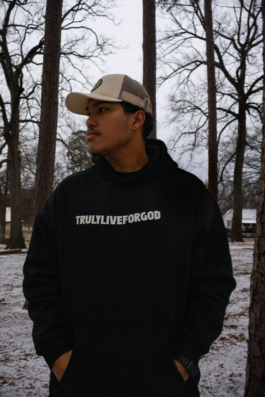 GOD NEVER FAILS - Cozy Fleece Hoodie